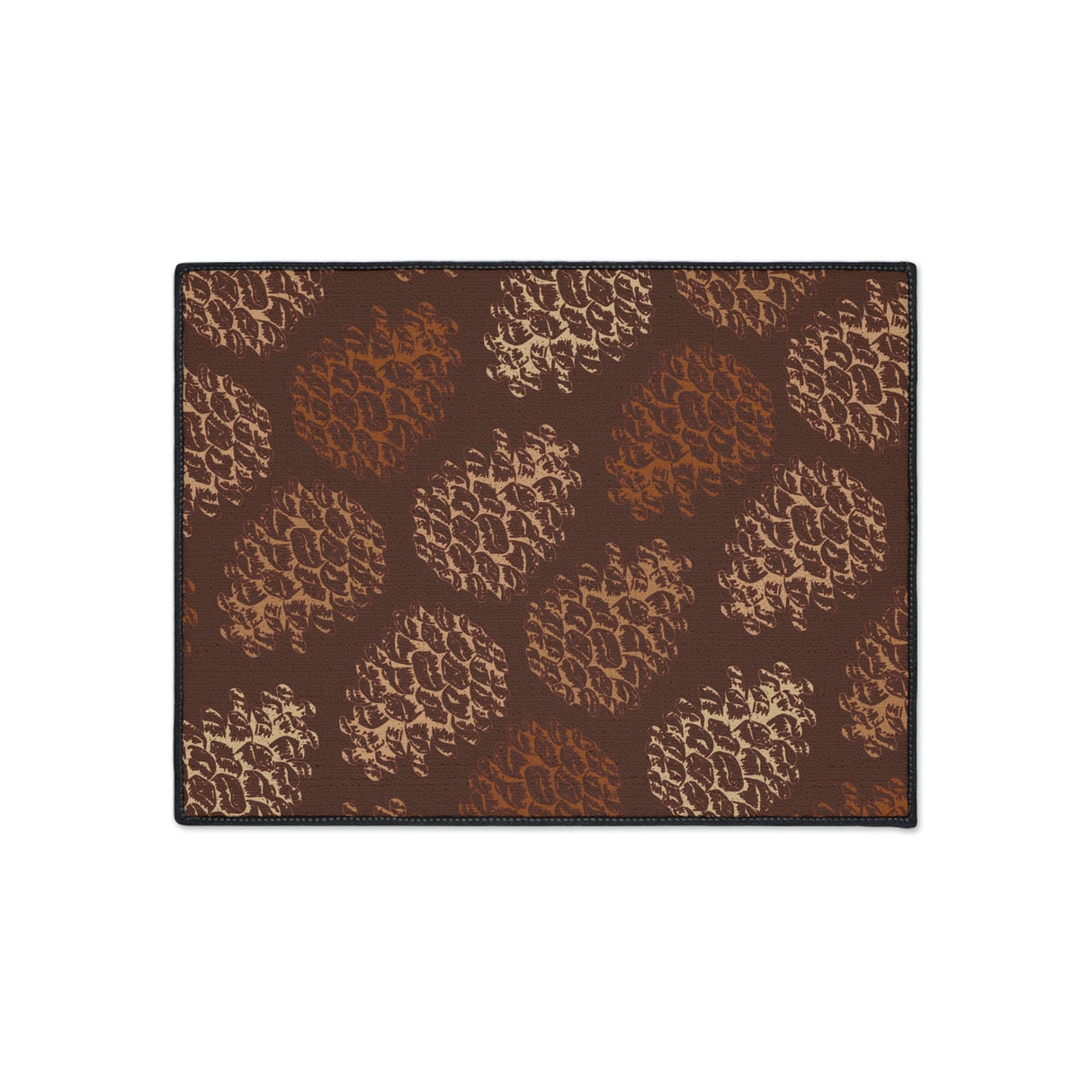 Retro Pinecone Non-Slip Rug