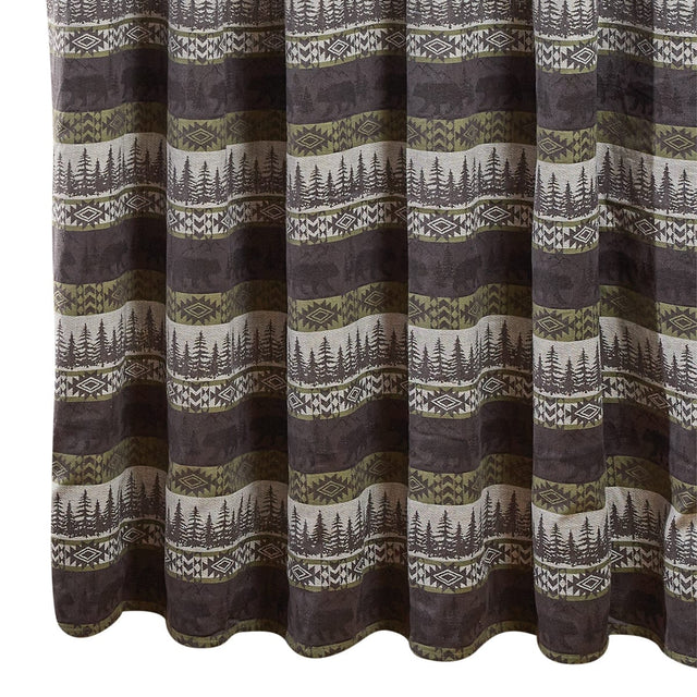 Denali Bear Shower Curtain