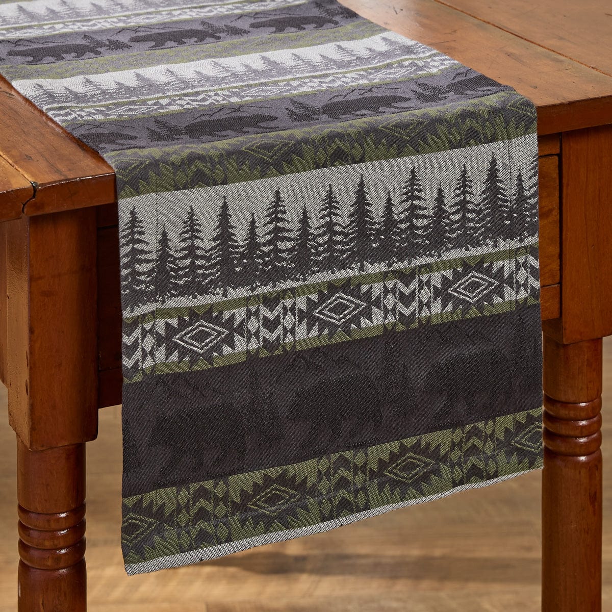 Denali Bear 54" Table Runner