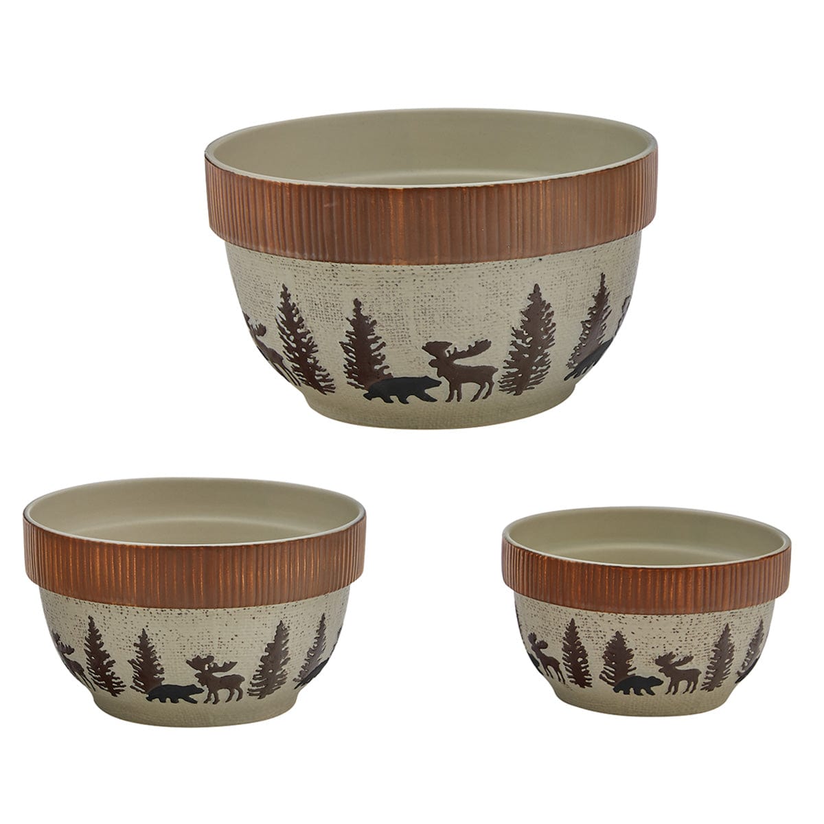 Wilderness Weave Mixing Bowls Set