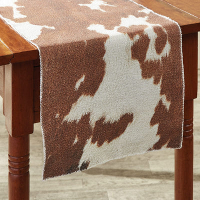 Brown Cow 54" Table Runner