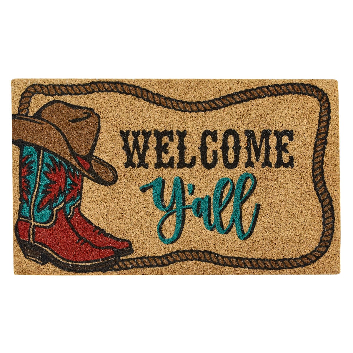 Welcome Y'all Doormat