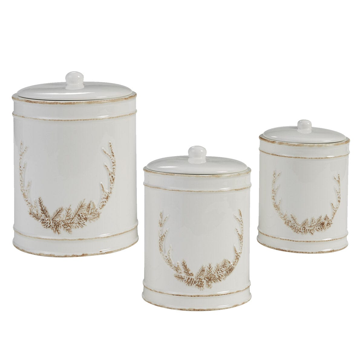 Antler Pine Canister Set
