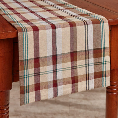 Upland Game Plaid 36" Table Runner