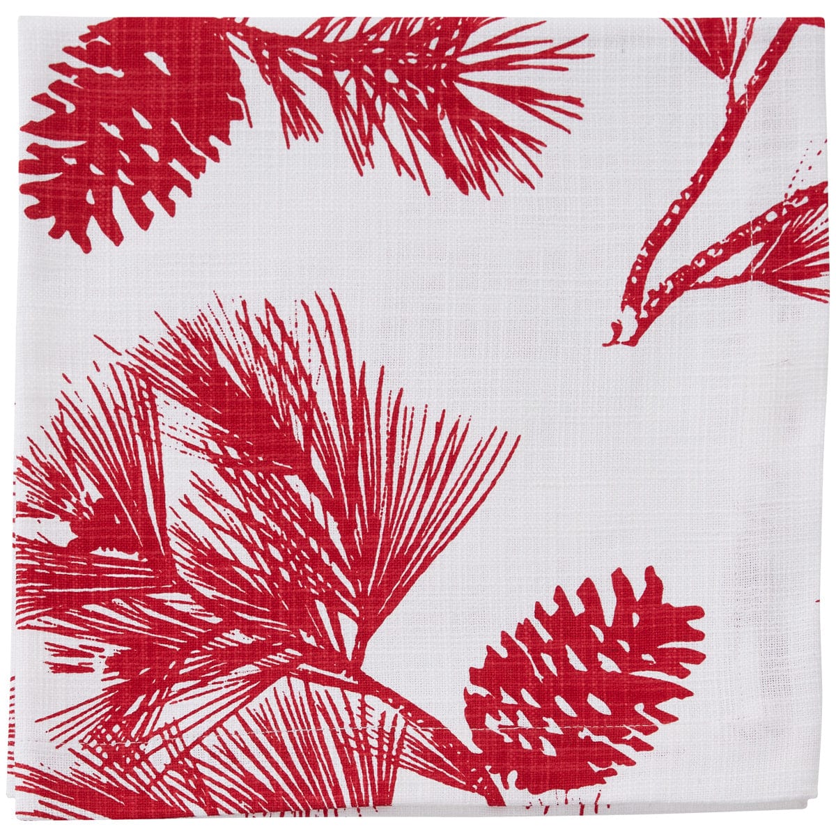 Pinecone Red Napkin