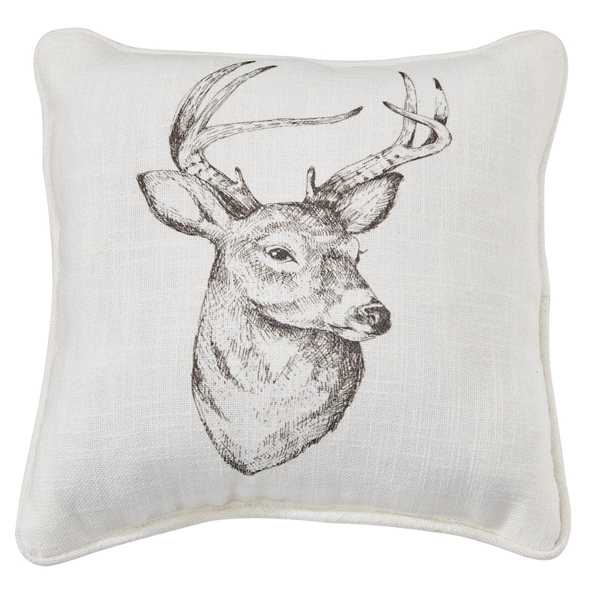 Wild & Free Deer Printed Pillow