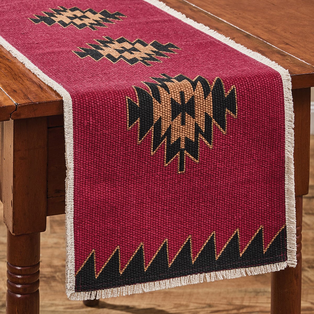 Red Dawn Black Bear 36" Table Runner