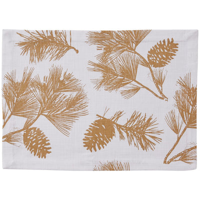 Pinecone Gold Placemat