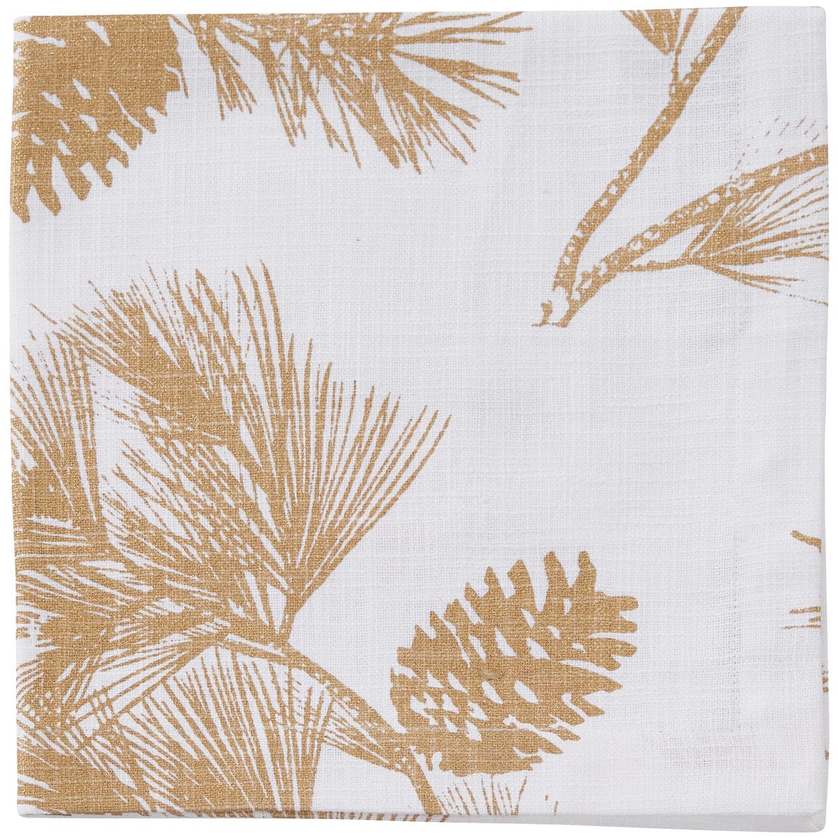 Pinecone Gold Napkin