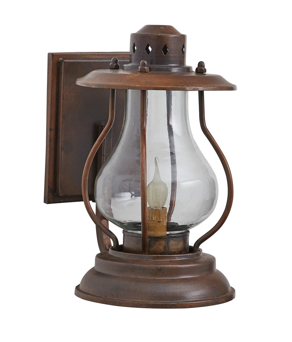 Rustic Lantern Wall Sconce
