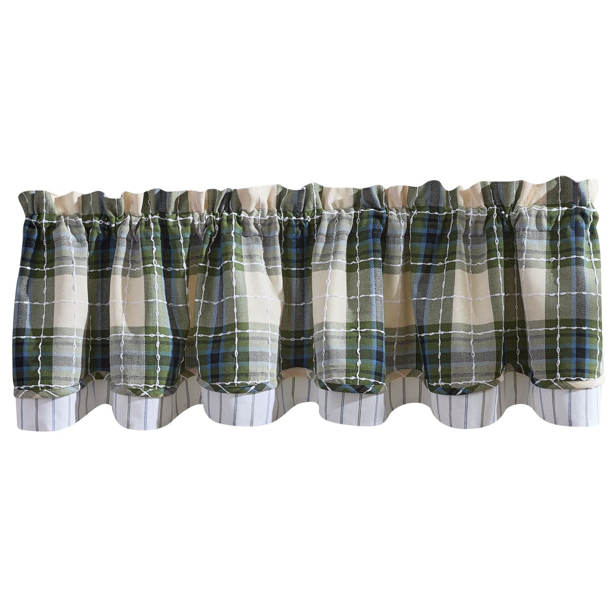 Fisherman's Dream Lined Layered Valance