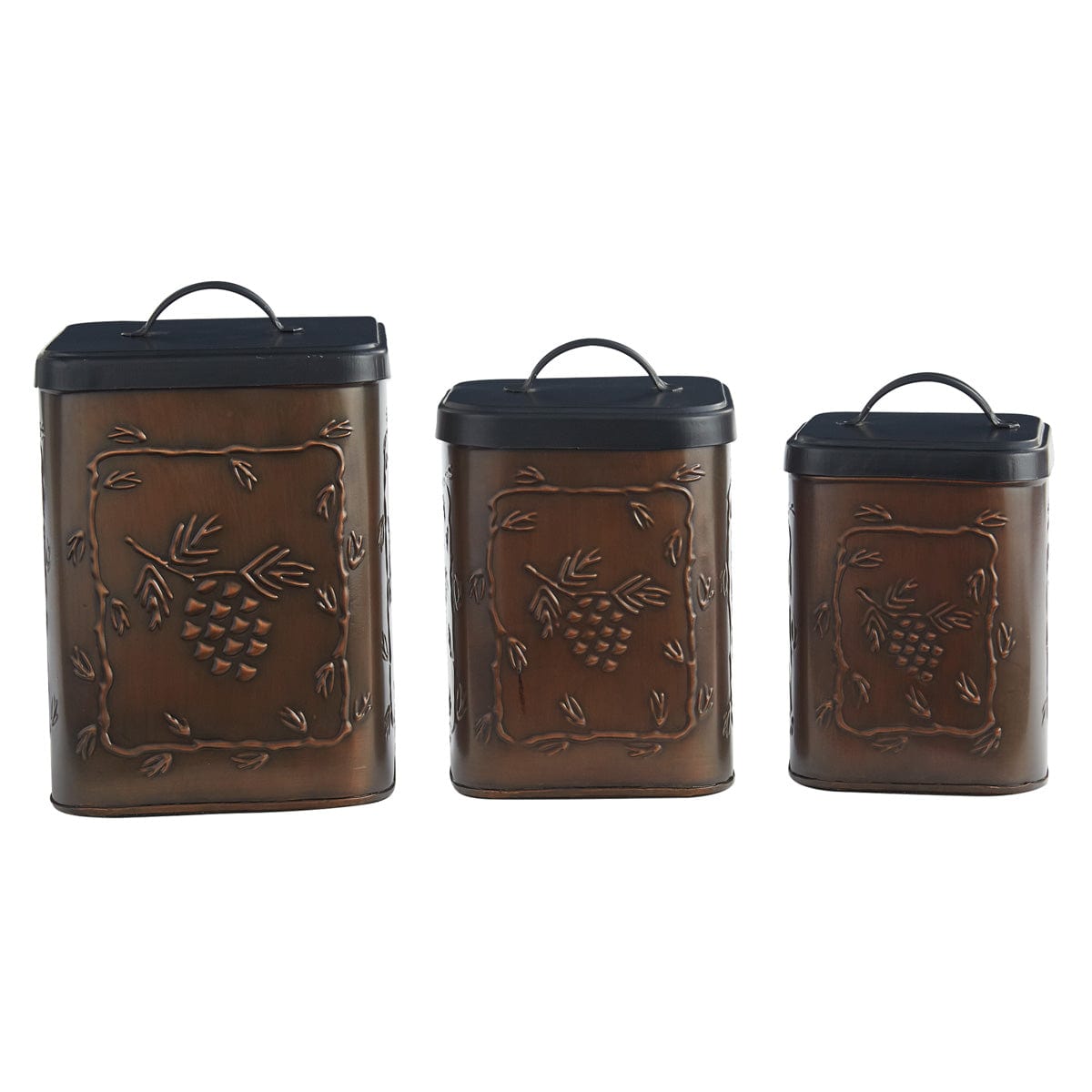 Primitive Pine Canister Set