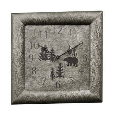 Wild Bear Wall Clock