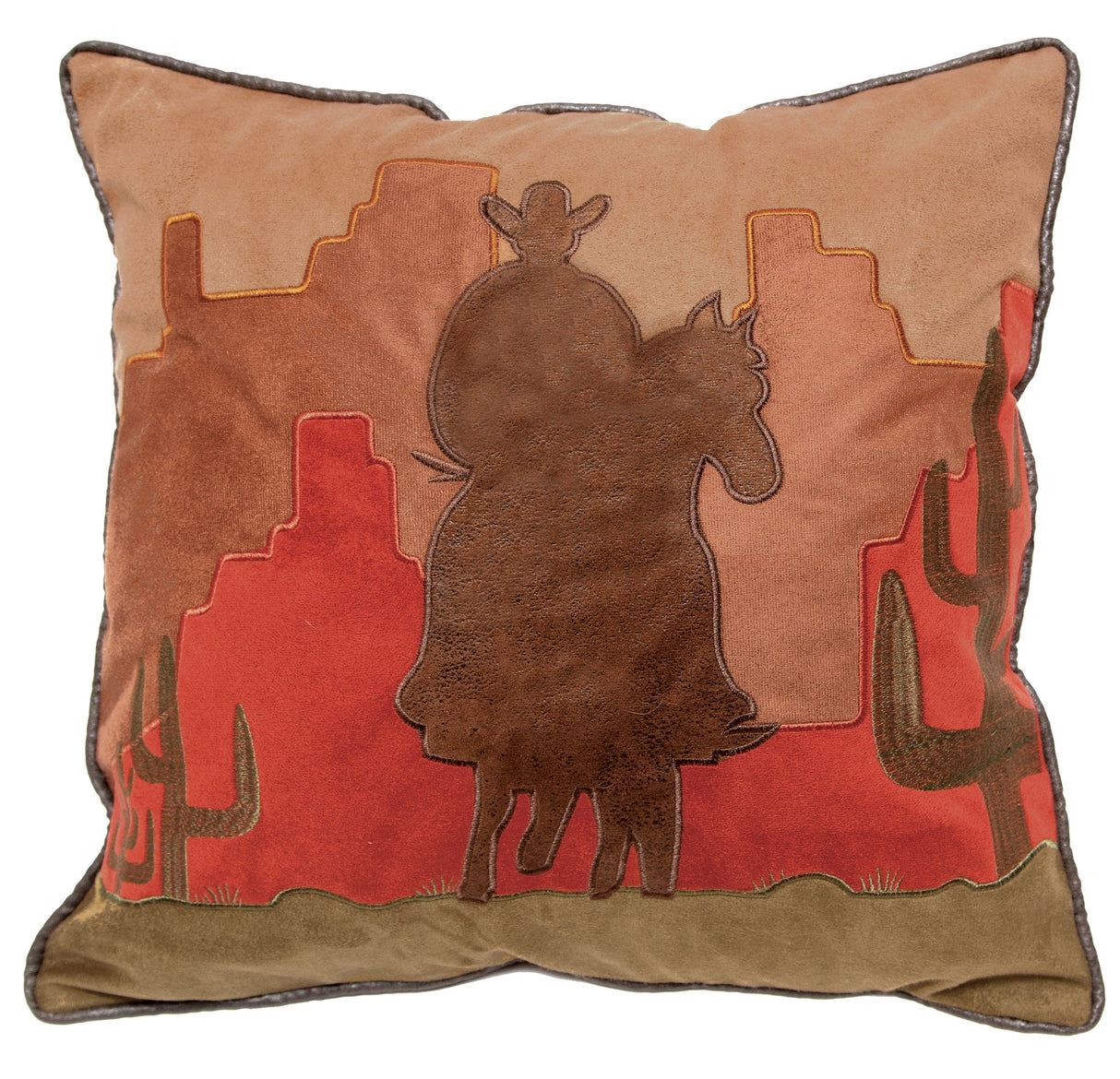 Lone Ranger Sunset Pillow