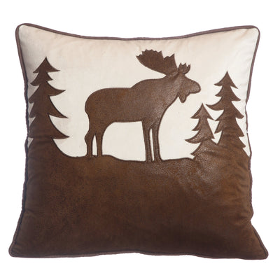 Wandering Moose Pillow