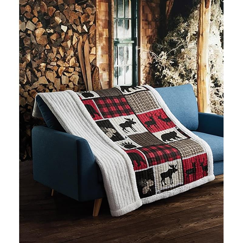 Lodge Living Sherpa Throw