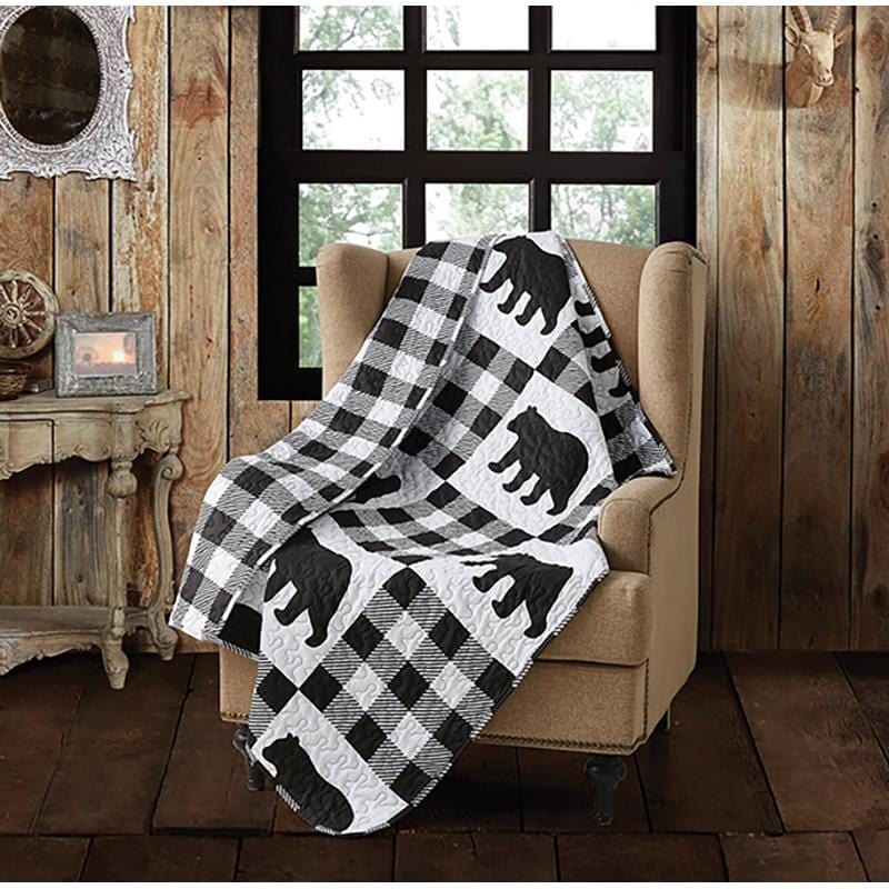 Black Bear Haven Throw