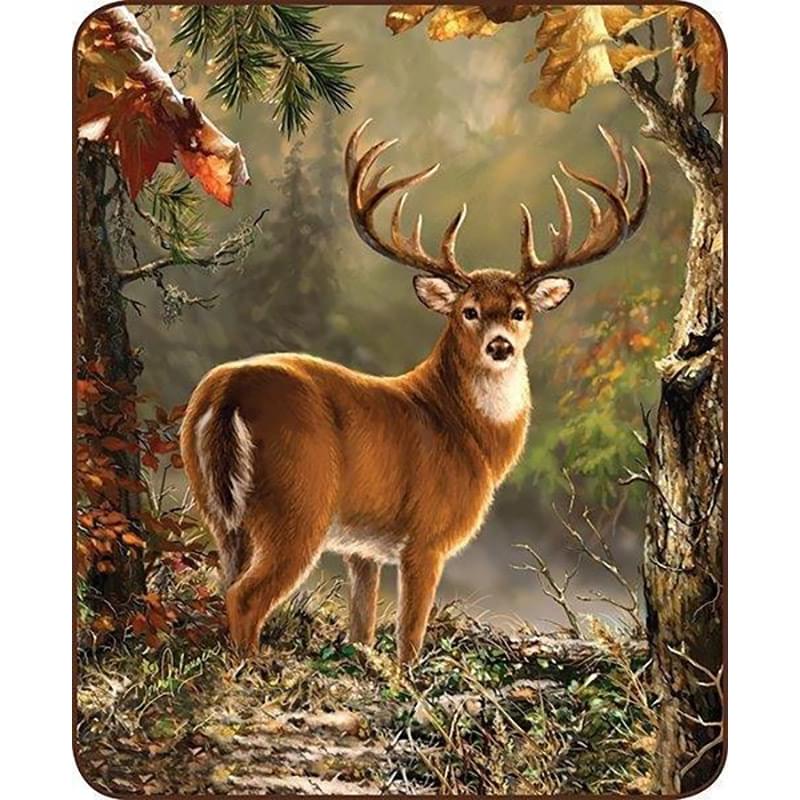 Whitetail Forest Throw