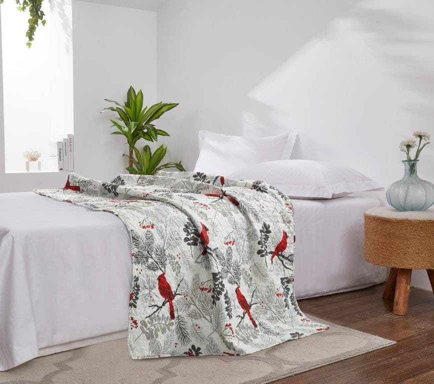 Cardinal Haven Throw