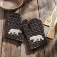 Wildlife Patch Bear Oven Mitt Set