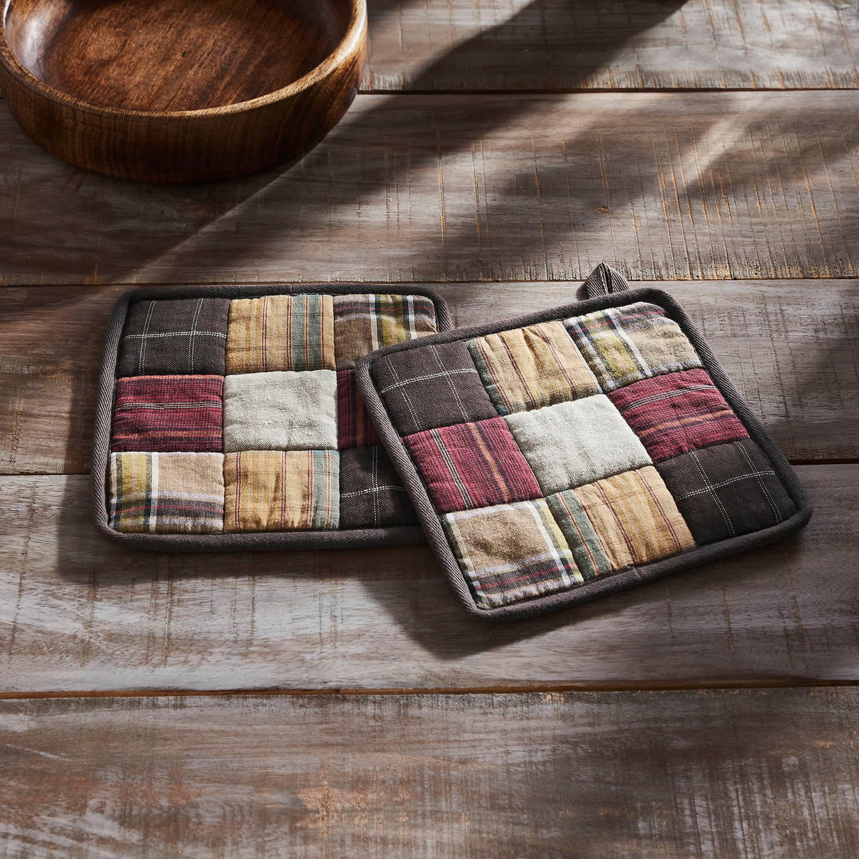 Wildlife Patch Pot Holder Set