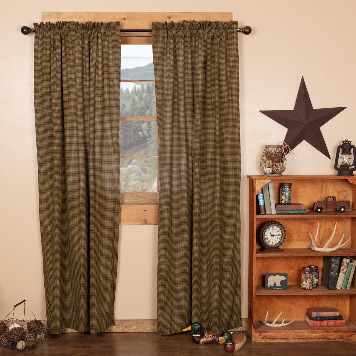 Tea Time 84" Drape Set