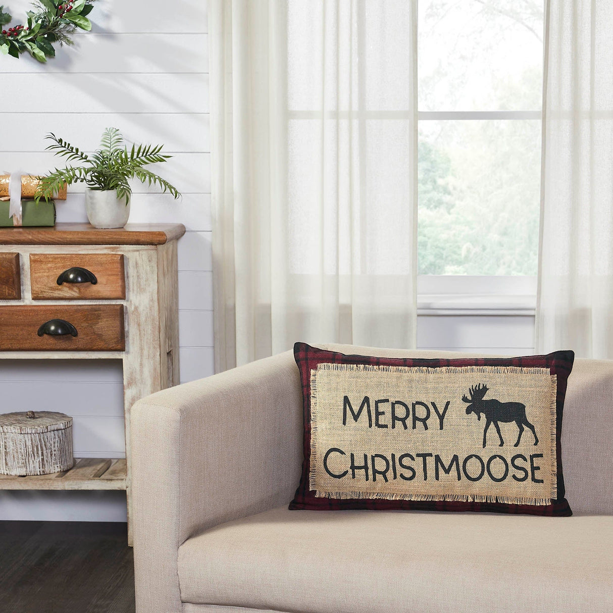Durango Christmoose Pillow