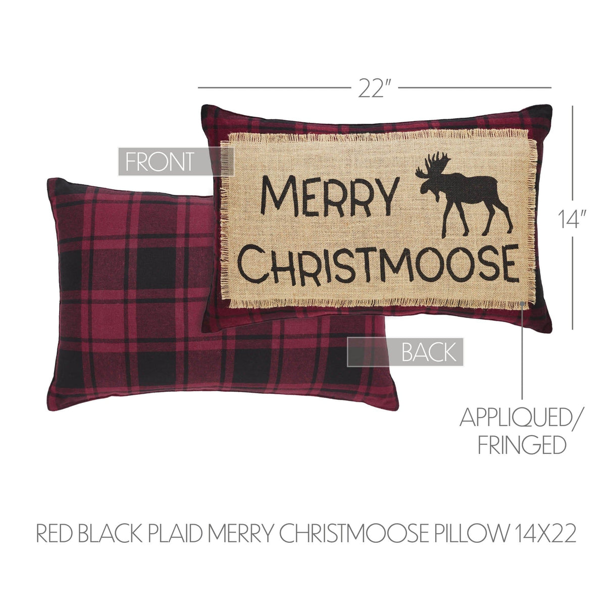 Durango Christmoose Pillow