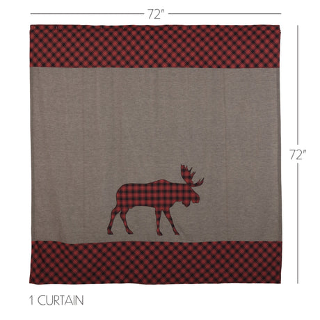 Durango Moose Shower Curtain