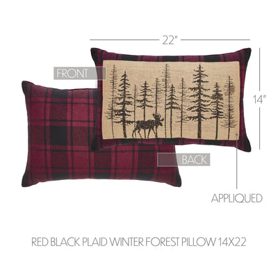 Durango Winter Forest Pillow