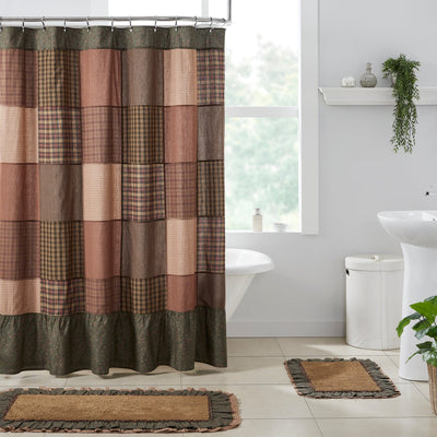 Aged Woodland Shower Curtain