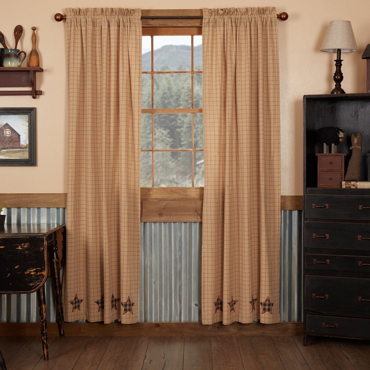 Southern Star Border 84" Drape Set