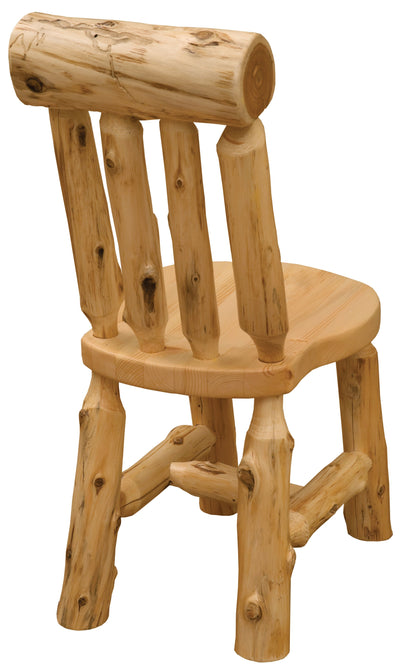 Cedar Log Lumberjack Bistro Side Chair