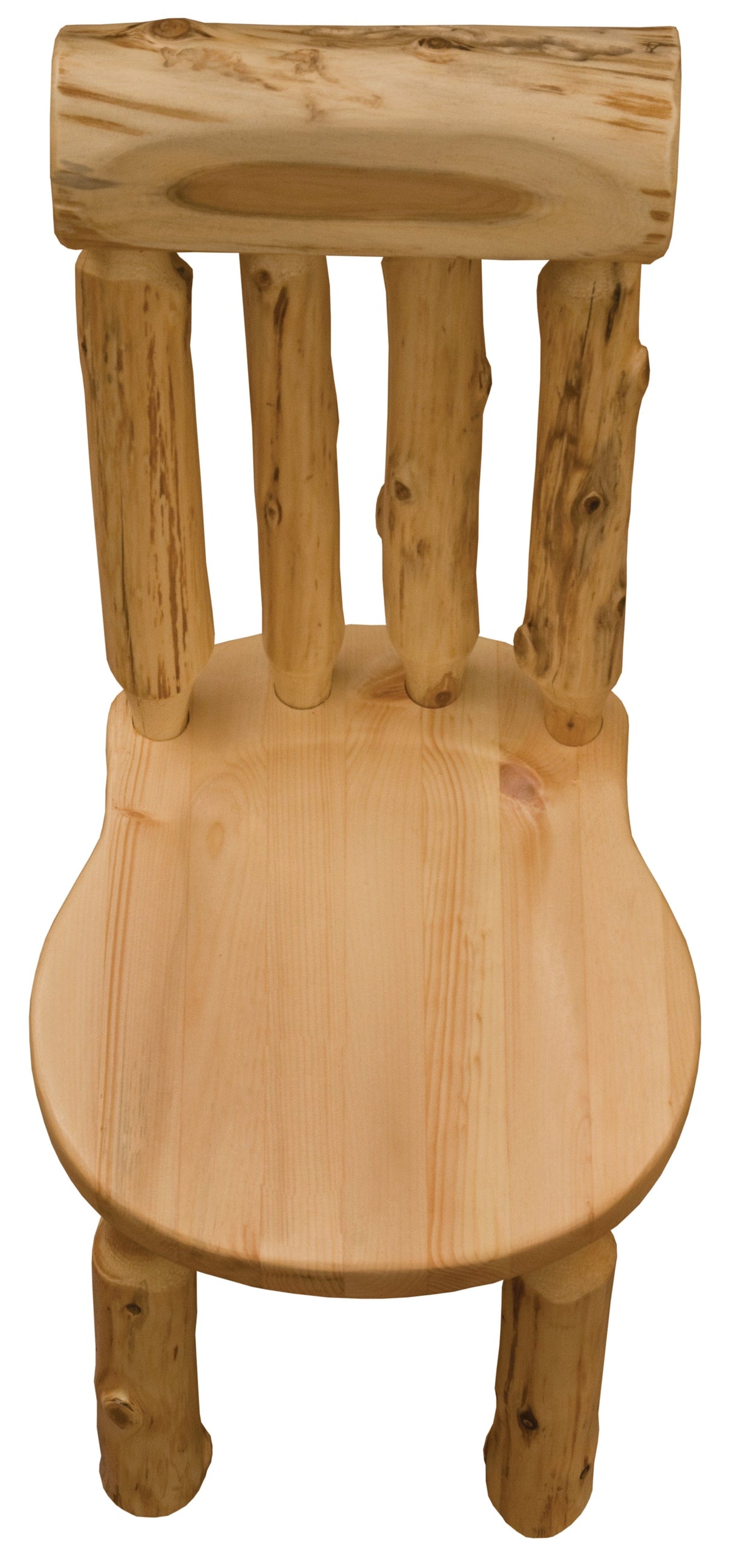 Cedar Log Lumberjack Bistro Side Chair