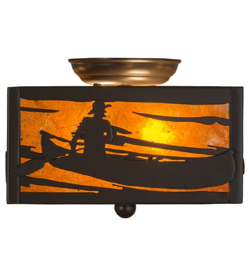 Boundary Waters 10" Square Flush Mount