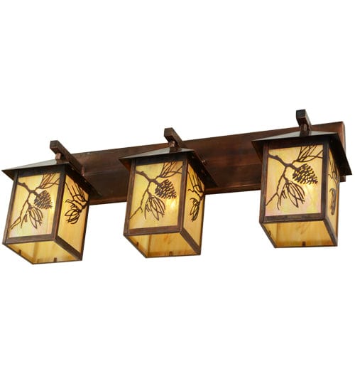 Shaded Pines 28.5" Vanity Light