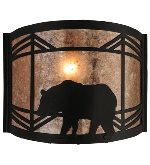 Roaming Bear 11.5" Wall Sconce