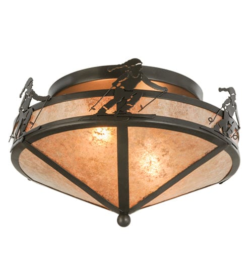 Downhill Ski 16" Flush Mount