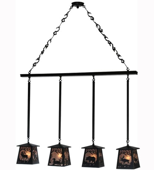 Lake Ponderosa 48" 4 Light Island Pendant
