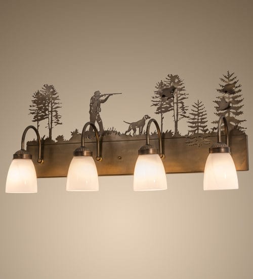 Quail Hunt 29" 4 Light Vanity Light