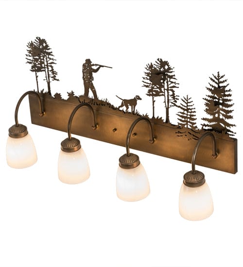 Quail Hunt 29" 4 Light Vanity Light