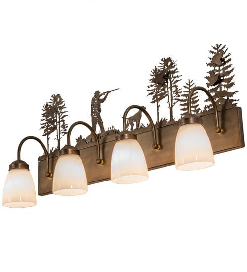 Quail Hunt 29" 4 Light Vanity Light