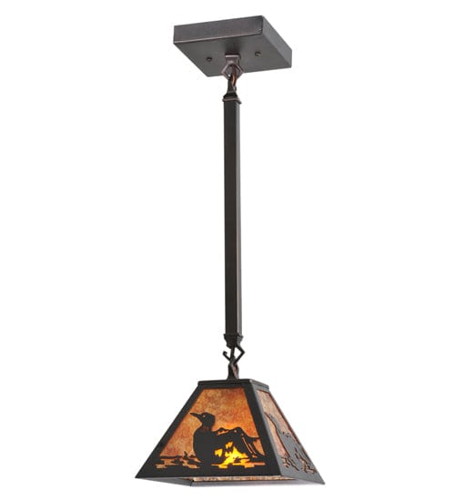 Loon Waters 7.75" Mini Pendant