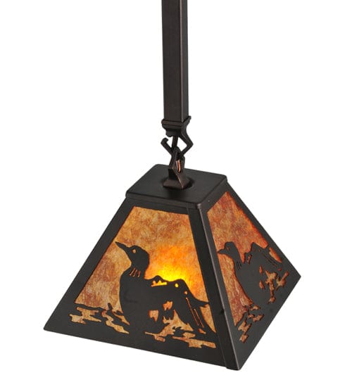 Loon Waters 7.75" Mini Pendant