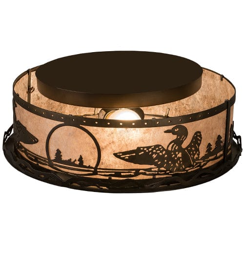 Loon Waters 16" Flush Mount