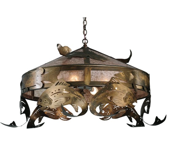 Jumping Trout 48" Pendant