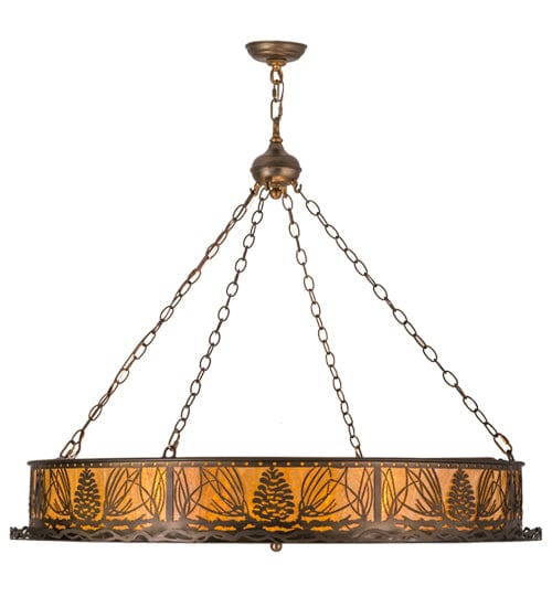 Mountain Pine 42" Inverted Pendant