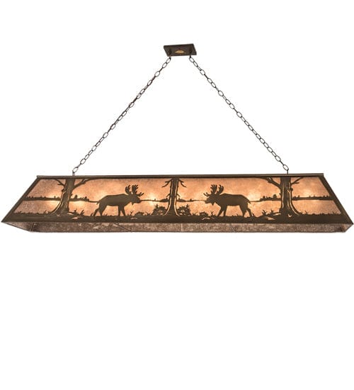 Moose Lake 72" Oblong Pendant