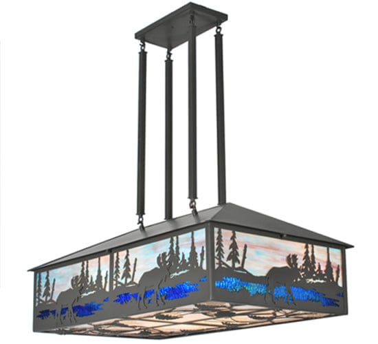 Moose Lake 36" Oblong Pendant