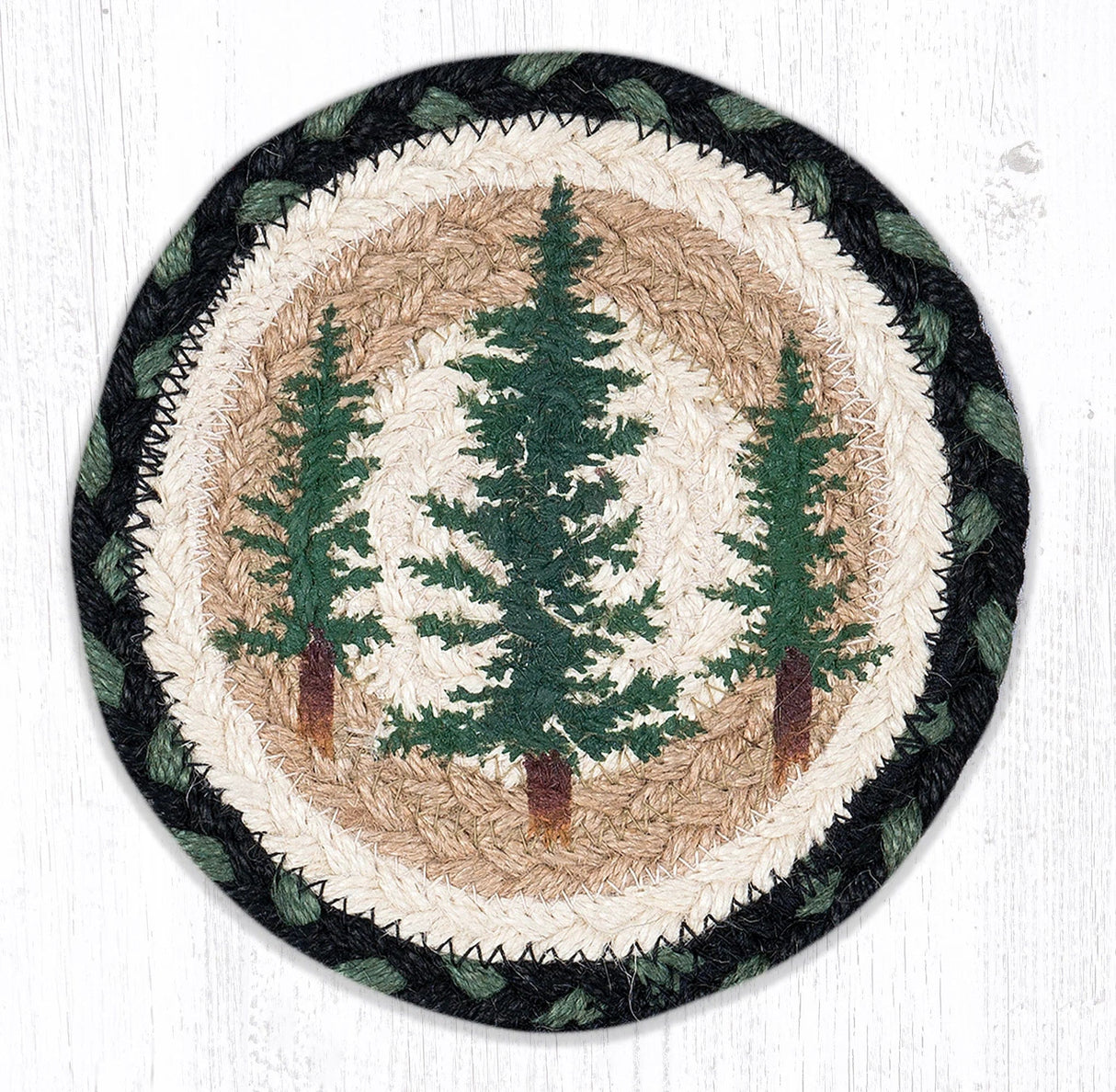 Timber Country Round Large Coaster